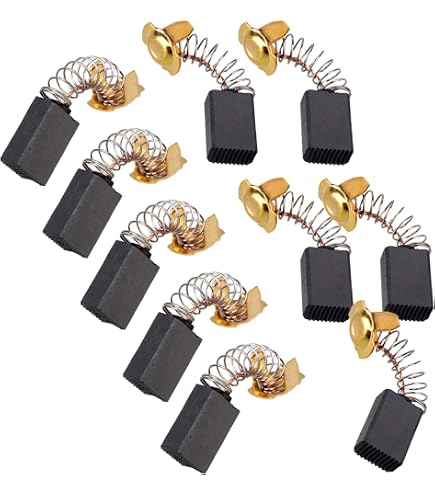 2pcs Carbon Brushes (4x8x20mm) For Generic Electric Motors - Universal Replacement
