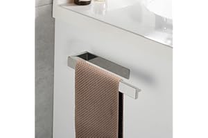 Lolypot Portasciugamani da parete Portasalviette senza foratura acciaio inox autoadesivo cromato bagno da Porta Asciugamano Accessori per il Bagno