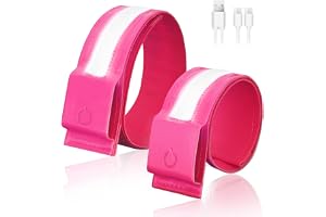 Ainiv Reflekterande USB uppladdningsbar reflekterande LED-rem