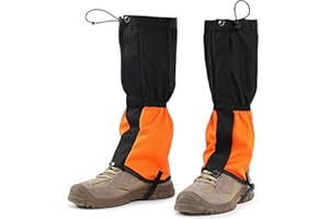 ‎LIKLOKS likloks Gamaschen für Herren & Damen – Verstellbare, Leichte & Strapazierfähige Bein-Gamaschen für Wandern, Stiefel & Outdoor-Aktivitäten