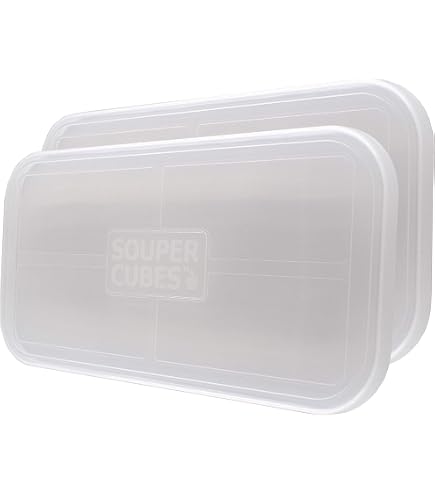 2x Silikon-Gefrierformen (1 Esslöffel) – Perfekt Für Knoblauch, Kräuter, Pesto & Mehr, Blau, BPA-frei