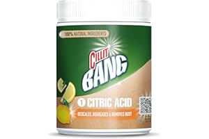 Cillit Bang Naturals Ingredient Citric Acid Powder I Descaler, Degreaser and Removes Rust I Size: 500g