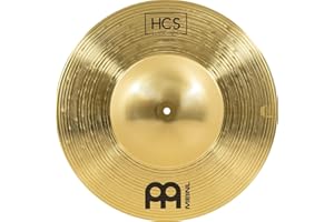 Meinl Cymbals HCS Plato Big Bell Ride de 18 pulgadas (45,72cm) Platillos de Batería – Acabado Tradicional, Latón (HCS18BBR)