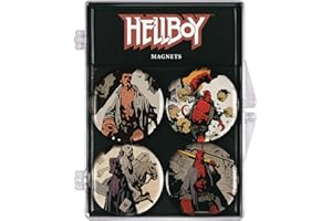 Dark Horse Comics Hellboy 3004-964-Set di 4 magneti, Multicolore, 0761568004113