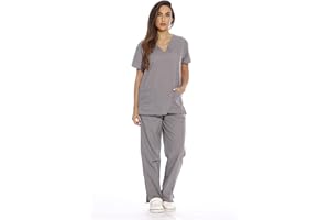 Just Love Women's Scrub Sets Six Pocket Medical Scrubs (V-Neck with Cargo Pant)