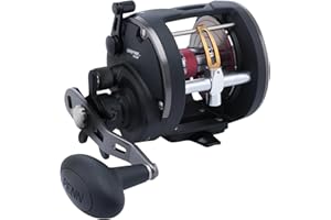 PENN Squall Level Wind moulinet à tambour tournant pour la pêche lourde en mer, jig et épave, pagre, denti, sériole, requin