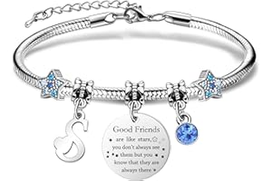 COEROW Women Bracelets with Initial Letters-Personalized Gift for Good Friends,Friendship Starfish Bracelet and Girls Bracelets -Name Bracelets Give BFF Sister Colleague Daughter Jewelry
