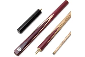 PRO147 PHAT Purple Heart 3/4 Jointed Heavy Weight Snooker Cue with 9.8mm Tip and Mini Butt Extension