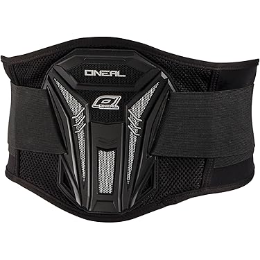 Protection Ceinture Lombaire pour Moto Noir et Rouge