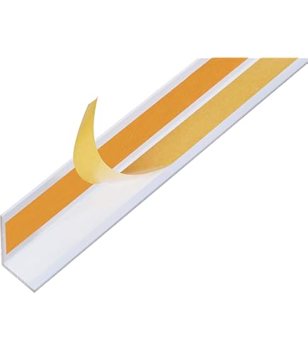 HDM Outdoor® PVC/ALU 2-delig Buitenhoekprofiel RAL *9003 Uni Clear White Ultra Mat 50x50mmx300cm
