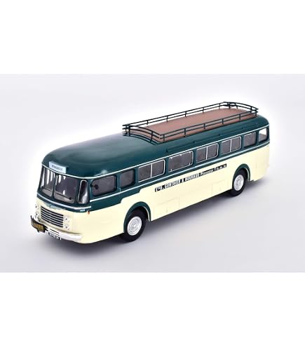 Modèle Réduit Autocar Volvo B375 Suède 1957 - Échelle 1/43 - Marque Hachette - Occasion