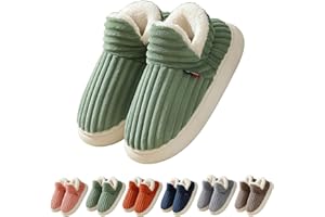PETICEHI Chaussons Femme Hiver Chaud, Chaussons Chauds Et Douillets en Forme De Nuage pour Homme Et Femme, Pantoufles d'hiver Chaudes Et Pelucheuses pour La Maison
