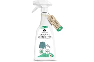 ‎EMMA GRÜN Emma Grün® Geruchsentferner Spray für Schuhe, Auto, Wohnung & Haustier [500ml] - Geruchsneutralisierer für Wohnung, Räume, Katzenklo - Katzenurin Geruchsentferner Extrem - Schuhspray gegen Geruch