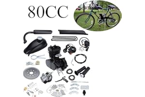 Ambienceo Moteur 2 temps 80 CC moteur essence pédale essence gaz moteur kit de conversion de vélo pour vélo motorisé