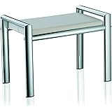 Keuco 14982010051 Hocker Plan, verchromt/weiß: Amazon.de: Küche & Haushalt