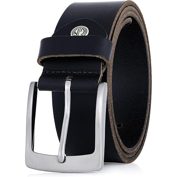 Cinturón Sport De Cuero, Para Hombre, AV 7 Color Azul Marino. SET De 10 Cinturones En Diferentes