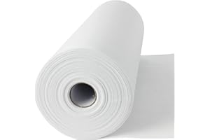 Madeira e zee cotton soft tear away maschinenstickvlies rückseite weiß 54,68 yards x 11,81 " 50 mx 30 cm