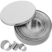 Stampini Per Biscotti Utensili Cucina Inox Set 24 Formine Per Biscotti In Acciaio Inox Formine Metallo Per Frutta Verdura