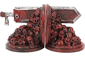 ASIXXSIX Serre-Livres Berserk, Serre-Livres décoratifs en résine Vintage Serre-Livres Pratiques Furious Dragon Slayer Serre-Livres Dragon antidérapants pour la décoration de Bureau