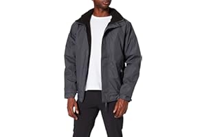 Regatta Męska wodoodporna kurtka ocieplana Dover Seal Grey XL, Szary uszczelniający, XL