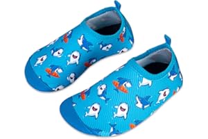 ICEUNICORN Buty do pływania dla dzieci, buty plażowe, niemowlę, buty do wody, dla małych dzieci, chłopców, dziewcząt, skarpety do wody na basen, do ogrodu