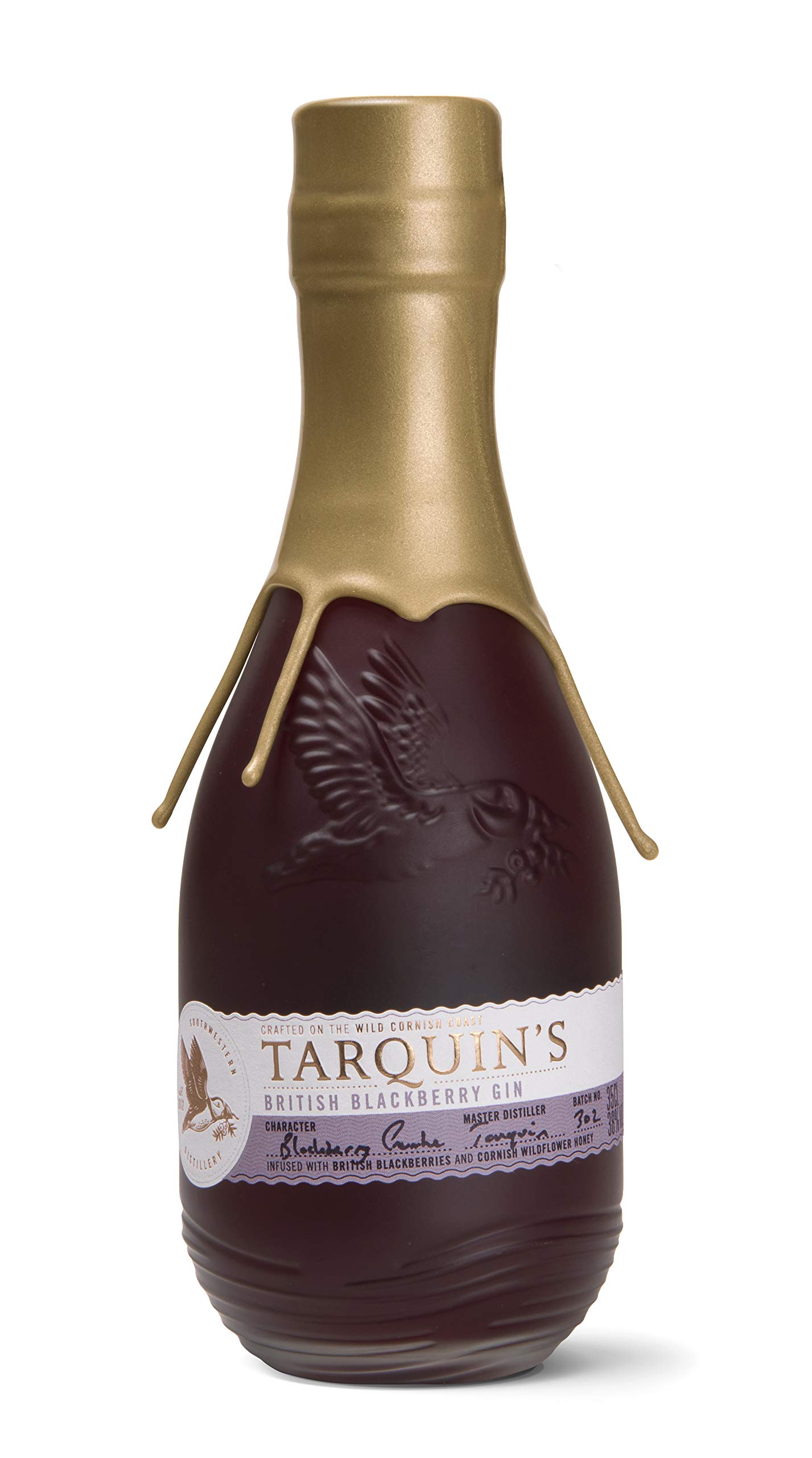 Tarquin's British Blackberry and Cornish Wildflower Honey Gin, 35 cl Ginsane.co.uk
