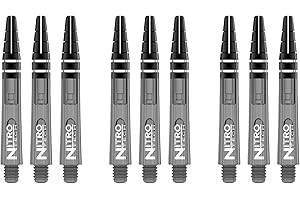 RED DRAGON Nitrotech Short Stems - 3 sets per pack (9 Stems in total)