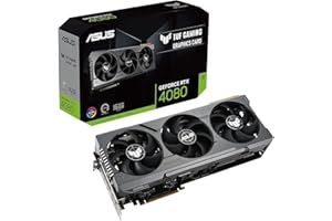 ASUS TUF GAMING NVIDIA GeForce RTX 4080 – Carte graphique gaming (16GB GDDR6X, PCIe 4.0, DLSS 3, HDMI 2.1a, DisplayPort 1.4a, ventilateurs axiaux)