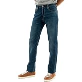 Levi's Erkek 501 Orijinal Fit D&uuml;z Kot Pantolon, Mavi Evans