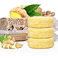 3PCS Ginger Hair Regrowth Shampoo Bar, Organic Shampoo For Hair Loss, Ginger Shampoo, Anti Dandruff Shampoo Bars, Anti Itching Solid Shampoo Bar, Ginger Shampoo Bar