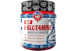 ‎MLO MLO L-GLUTAMINE L-Glutamin Pulver für Muskelregenerierung, Hochdosierte L-Glutamin ohne Zusatzstoffen, Diät, Sport, Fitness, Workout, Gym, Nutrition & Supplements, Vitamine, Aminosäuren 0,5 KG