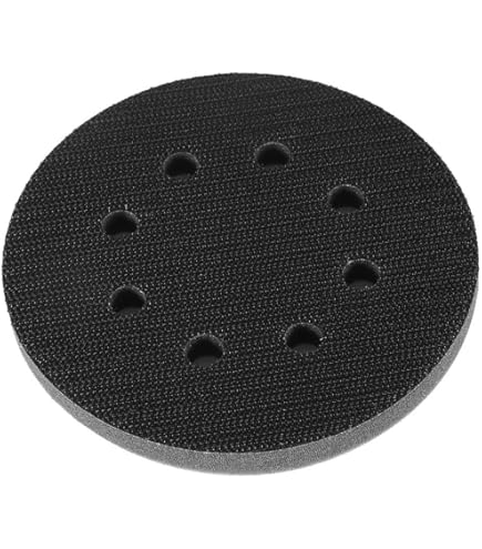 Cuscinetto In Spugna Morbida Per Levigatrici - Diametro 150 Mm, 6 Fori, Per Tamponi Abrasivi Da 6 Pollici