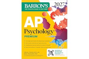 AP Psychology Premium, 2027: Prep Book with 4 Practice Tests + Comprehensive Review + Online Practice