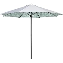 Ombrellone Spiaggia Antivento 2M - 8 Stecche, Palo Alluminio Inclinabile, Azzurro - Foto 12