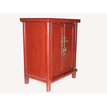Chinesische Kommode, Asia Style in antik-weiss: Amazon.de: Küche & Haushalt