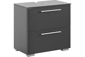 ‎SCHILDMEYER Schildmeyer Waschbeckenunterschrank Carlos 148596, anthrazit, 60,2 x 59,1 x 35 cm