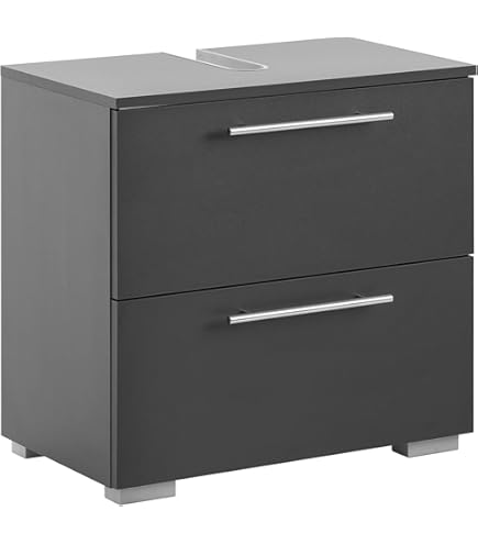 vidaXL Wastafelkast 60x38,5x46 cm bewerkt hout artisanaal eikenkleur
