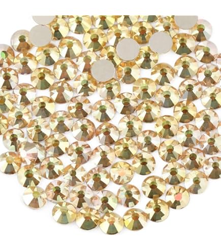 PH PandaHall 300 Pz 3 Dimensioni Da Cucire Sugli Specchi, Con Strass Specchiati Fai-Da-Te, Pezzo Di Specchio, Collegamenti Di Perline Sciolte Con 2 Foro Per Indumento Di Abiti In Costume - 4