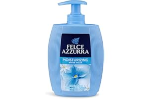 FELCE AZZURRA FELCE AZZURA 300 Helecho Savon liquide Savon Musc Blanc, Lote de 1