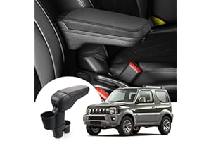LFOTPP Accoudoir Central avec Porte-gobelet pour Jimny JB23 JB33 1998-2018.