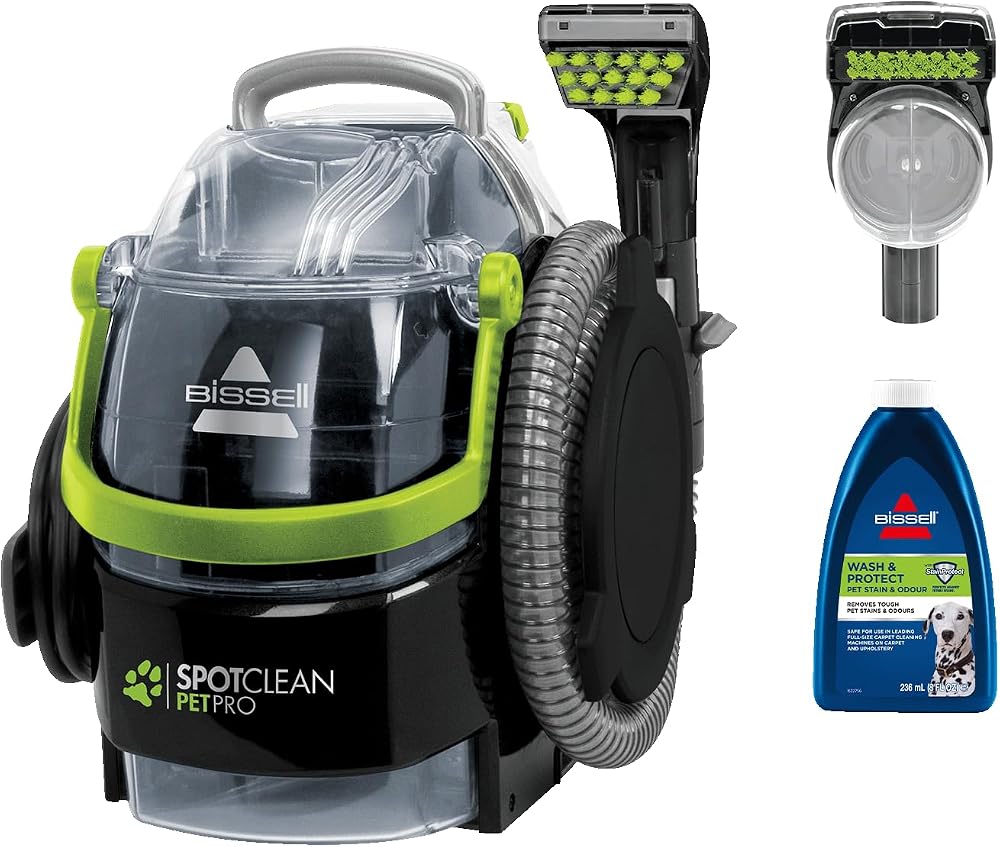 Bissell SpotClean Pet Pro | Evcil Hayvanlı Evlere Özel Halı-Koltuk Yıkama ve Leke Çıkarma Makinesi | 750W | 15585