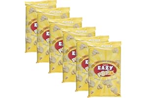GEMERIC Eazy pop Instant Popcorn Butter Flavour 85g (Pack of 6) - Excellent For Snacking- Microwave Popcorn Ready In Few Minutes Popcorn Family Pack