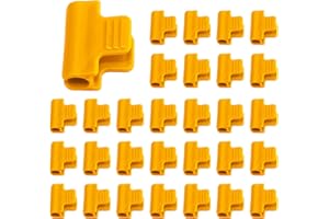 UILYNIU 30 Pièces Serre Film Pinces Clip de Serre Clip Cerceau Tunnel Clips pour Plantes Clip pour Tige de Tube de Serre Clip de Fixation pour Serre pour plantes filet tunnel cadre d'ombrage