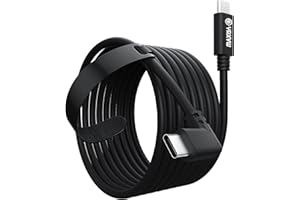 YRXVW Link Cable 10FT for Meta/Oculus Quest 3S/Quest 3/Quest 2/Pro Accessories, High Speed Data Transfer Type C Replacement Charging Cable,USB C to USB C 3.0 Fast Charger Cord for VR Headset(10FT)