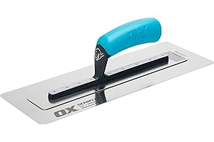 OX TOOLS OX Pro Semi Flex Stainless Steel Trowel 16in / 405 x 125 mm
