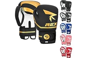 REX BOXING GEAR Kids Boxing Gloves for Children Boys Girls Junior Youth Toddler Training Boxing Gloves for Punching Bag Kickboxing Muay Thai