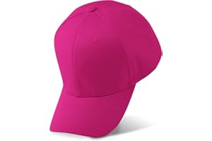 Romens Ltd Kids Baseball Cap - Summer Cap for Girls and Boys – One-Color Original Childrens Sun Cap - Sun hat for Children Aged 4-14 Years - Sports Cap 100% Cotton in Vivid Trendy Colors