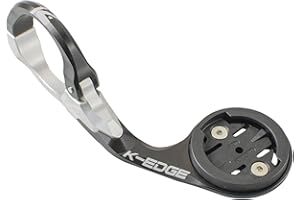 K-Edge Race Aero Mount for Garmin Edge 20, 25, 520, 820, Black, One Size