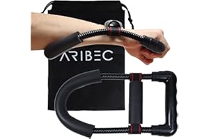 ARIBEC Fortaleedor Antebrazo Profesional Ajustable, Entrenamiento Muñeca y Entrenamiento Antebrazo, Ejercitador de Fuerza de Antebrazo y Muñeca