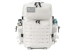 QT&QY Taktischer MilitäR Rucksack Herren Groß 25l/35l/45L Bundeswehr Rucksack 3 Tage Molle Armee RucksäCke Assault Backpack Outdoor Wasserdicht Pack Tasche